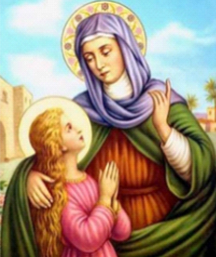 St. Ann, Patroness of St. Ann's Luzern School